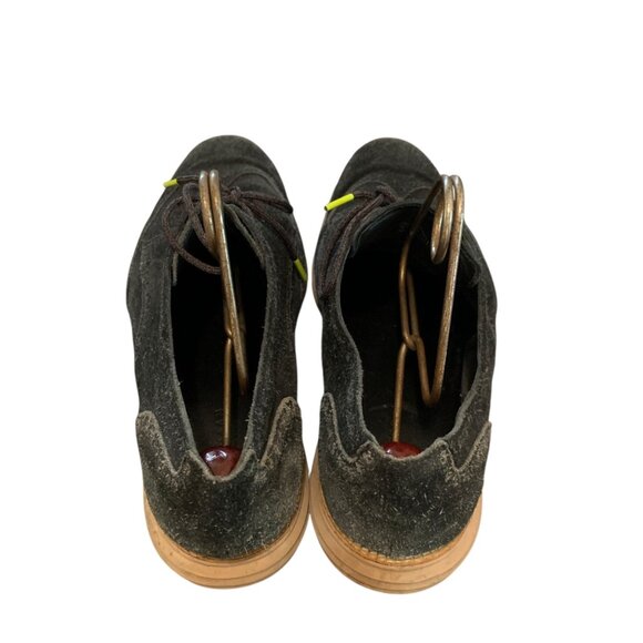 Cole Haan Lunargrand‎ Wingtip Black Suede Brogue Oxford Sneakers Men\'s 13 main image 4
